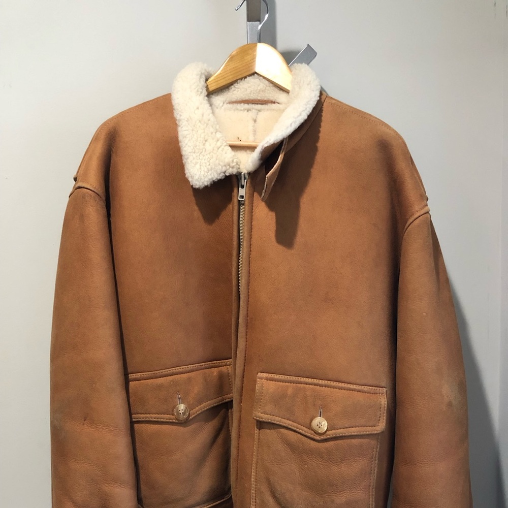 Leather Jacket.  Heavy and Warm!